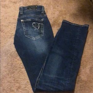 Buckle jeans